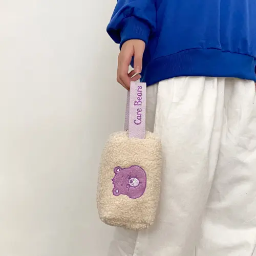 Custom Plush Cosmetic Bag for Beauty Brands & Retail Collections